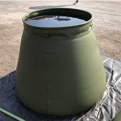 Leger zelf-zichBevindt Tank van het de Regenwater van pvc de Vouwbare om Bovenkant voor Brandbestrijding 2500L