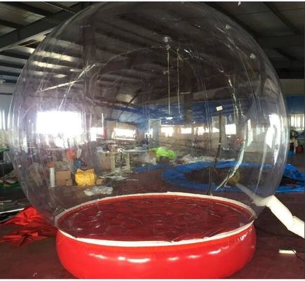 De opblaasbare Bel toont Bal Opblaasbare Rode Bellentent voor Vertoning 2M D Inflatable Bubble Camping-Tent