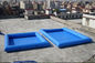 8M*6M Inflatable Swimming Pool met Vuurvast pvc-Geteerd zeildoek voor het Materiaal van het Familie Zwembad
