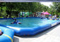 8M*6M Inflatable Swimming Pool met Vuurvast pvc-Geteerd zeildoek voor het Materiaal van het Familie Zwembad