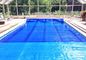 500um blauwe Zwembad Zonnedekking het Verwarmen Deken voor de Bovengenoemde Dekking van de Grond Privé Zonnepool