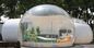 De Iglo Transparante Opblaasbare Tent van het koepelhuis met 4 Delen Badkamers, woonkamer, slaapkamer en gang