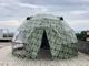 Staal 5M van het camouflage Openluchthotel de Weerstandskoepel van Geodesic Dome Tent UV het Kamperen Tent