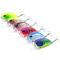 6 Plastic Hard Aas 0.30m0.9M van kleuren5.1cm/7.2g 8#Hooks 3D Ogen Floating Crank Fishing-Lokmiddel