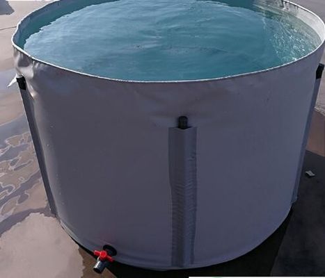 3500L van het Geteerde zeildoekvissen van pvc van het metaalkader Opvouwbare en Beweegbare van de Tankvissen de Vijver Plastic Tank