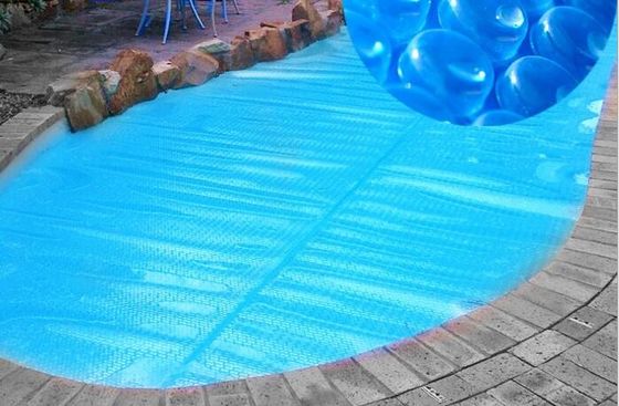 500um blauwe Zwembad Zonnedekking het Verwarmen Deken voor de Bovengenoemde Dekking van de Grond Privé Zonnepool