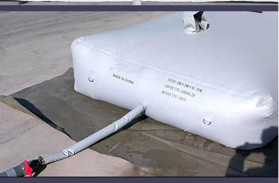 9000 liter Draagbare PVC-doek wateropslagbak Droogtebestand