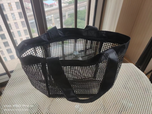 Polyester mesh versterkt PVC-coating Duurzaam strandzak Winkelwagen