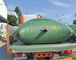 Container van het voertuig de Opvouwbare Water, Donkergroene Kleur de Blaastank van het 3500 Literwater