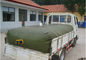 Container van het voertuig de Opvouwbare Water, Donkergroene Kleur de Blaastank van het 3500 Literwater