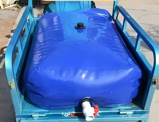 Aanpasbare doekwatertank voor veilige opslag en transport van water