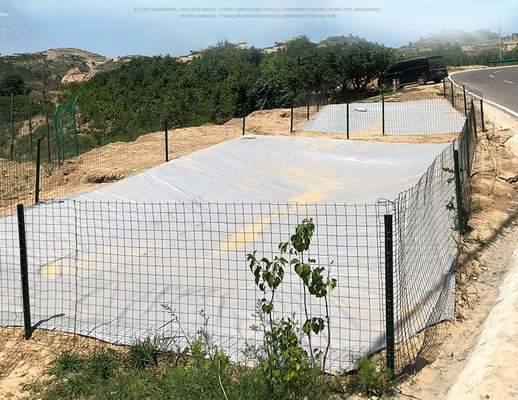 Groenhuis regenwaterverzameling PVC-doek wateropslag voor irrigatie in de landbouw
