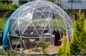 5M Luxury Geodesic Dome Tent met Staalpijpen en Transparante de Partijtenten van de Dekkingskoepel