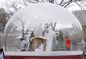 Duidelijke Reuze Opblaasbaar van pvc toont Bal, Opblaasbare Sneeuwbol voor Kerstmisbevordering