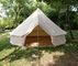 De Klokbrand van Yurt van de Glampingsluxe - vertragersgeteerd zeildoek Safari Tent Waterproof Canvas Fabric