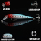 3 plastic Lokmiddelentilapia Bass Bionic Bait Fishing 11.50cm 14g-Witvis het Drijven