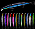 12 kleuren18cm/22.6g 2#Hooks Toppositie, Crucian, de Witvislokmiddel van Culter Alburnus Groot Overzeese Visserijaas