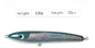4 kleuren22cm/120g Abalone het Lokmiddel van Shell Wood Bait Treble Hooks Tuna Fishlure Pencil Wooden Fishing