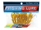 Crystal Soft Shrimp Worm Bait-Visserijlokmiddel 6 Kleuren 5.5CM 1.4g 10PCS/Bag