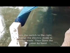 Zwem zwembad deksel spoel