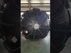 Anti-abrasie opblaasbare rubberen scheepsfenders Pneumatische verdediging